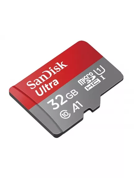 карта памяти SanDisk 32GB microSDHC  Cl10 U1 A1 Ultra 120MB/s без адаптера