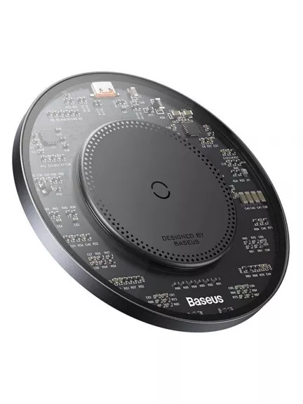беспроводная зарядка для телефона Baseus Simple 2 Wireless Charger 15W Cluster