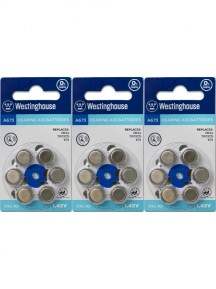 батарейка Westinghouse ZA675/PR44 18шт.