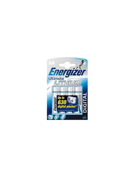 элемент питания Energizer LR6/L91/AA Lithium-4BL 