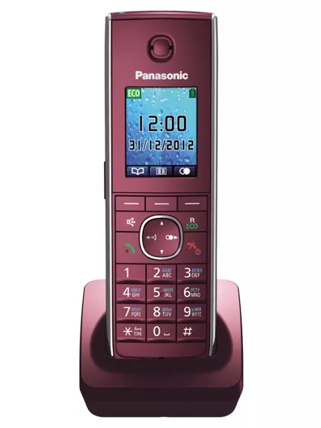 дополнительная трубка Panasonic KX-TGA855RU red