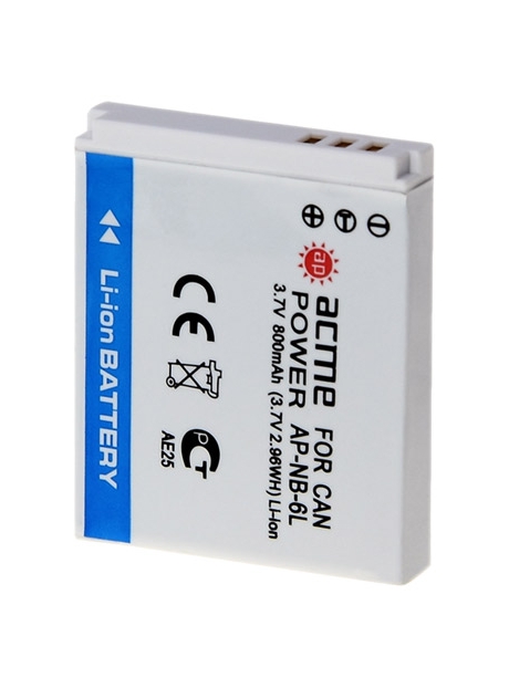 аккумулятор AcmePower NB-6L 800 mAh 