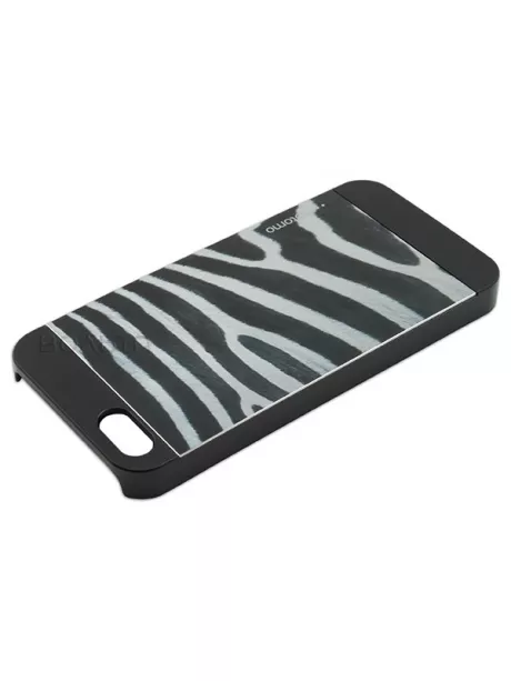 накладка Motomo INO Metal Case IPhone 5 zebra black