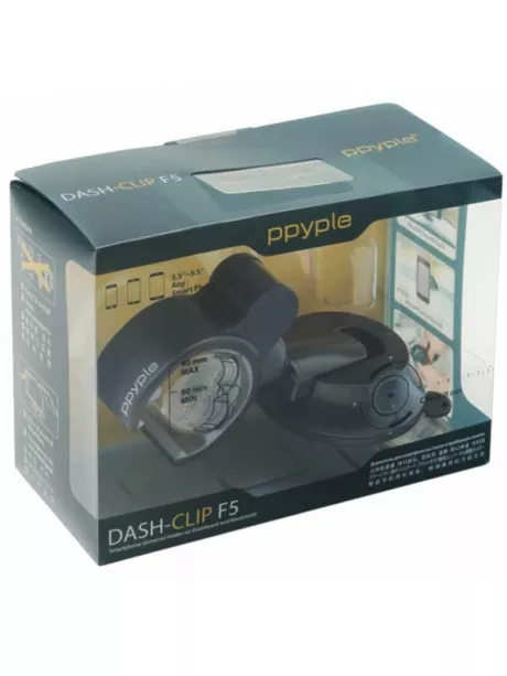 автомобильный держатель Ppyple Dash-Clip F5 black