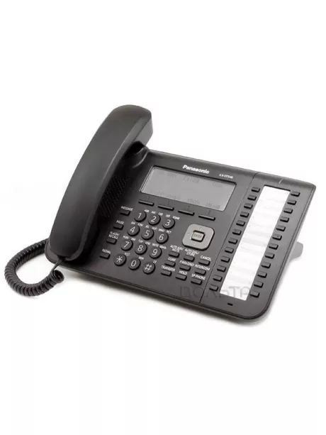 системный IP-телефон Panasonic KX-NT546RU black