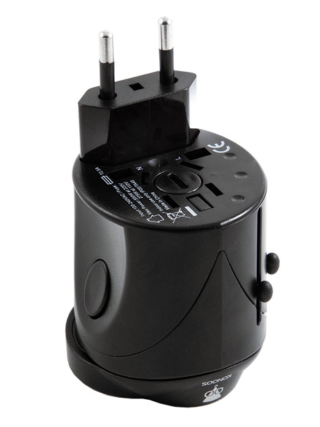 сетевой переходник Konoos WTA-1U black