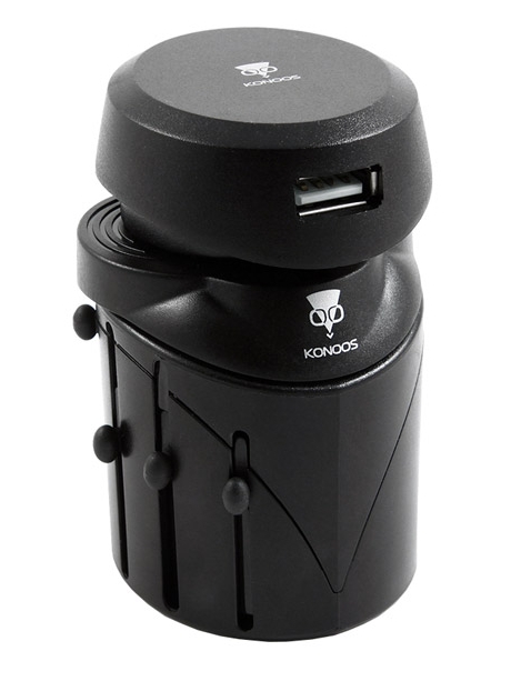 сетевой переходник Konoos WTA-1U black