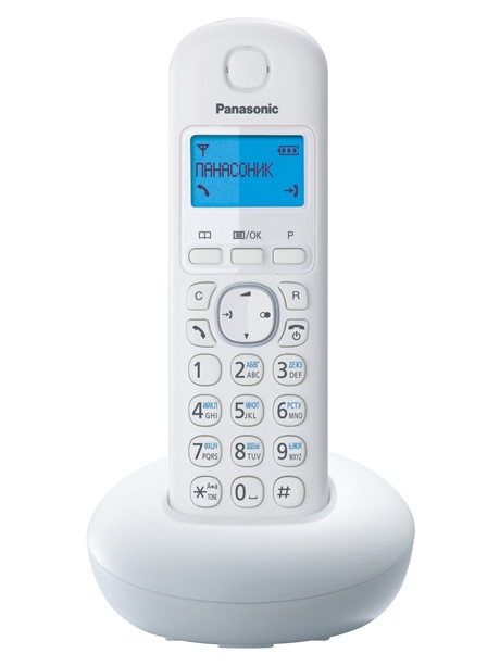 радиотелефон DECT Panasonic KX-TGB210RU white