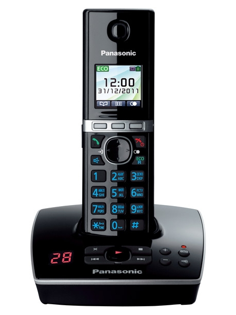 радиотелефон DECT Panasonic KX-TG8061RU black