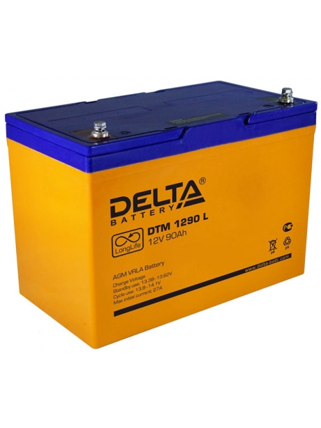 аккумулятор Delta DTM 1290 L 