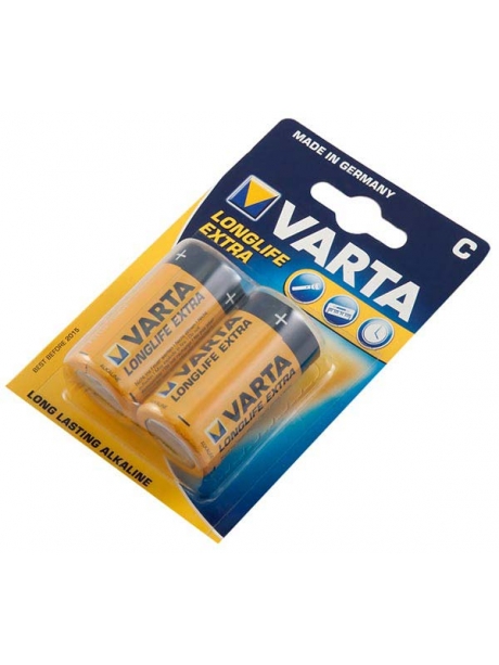 батарейки (2 шт.) Varta LR14/C LONGLIFE 2BL 