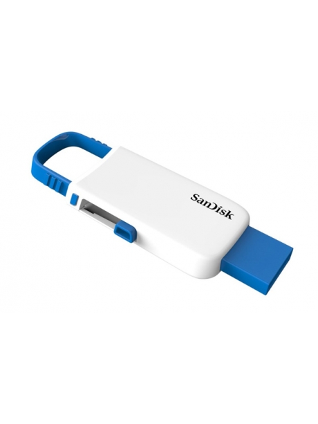 флешка USB SanDisk CZ59 Cruzer U 32Gb white/blue