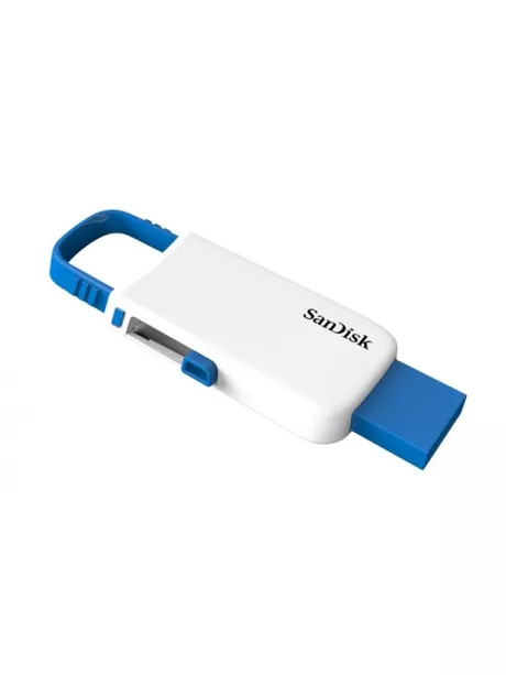 флешка USB SanDisk CZ59 Cruzer U 32Gb white/blue