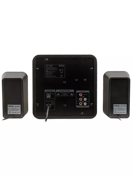 колонки Dialog Progressive AP-203 black