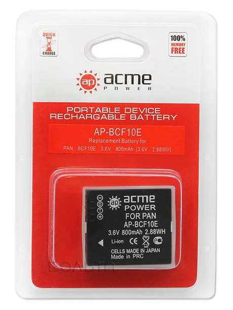 аккумулятор AcmePower BCF10 800 mAh 