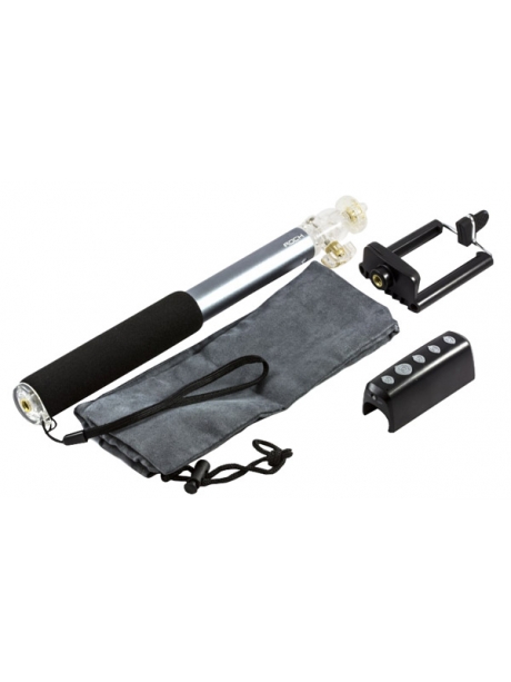 монопод для селфи Rock Selfie Shutter &amp; Stick grey