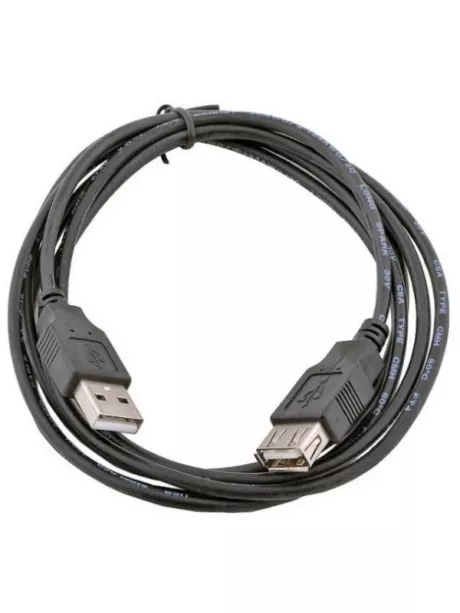 удлинитель Gembird AM-AF 1.8м USB2.0 (CC-USB2-AMAF-6B) black