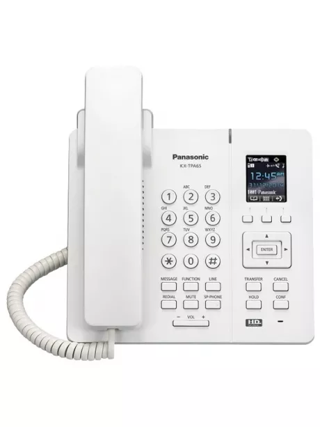 Стационарный DECT телефон Panasonic KX-TPA65RU white