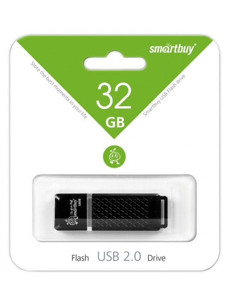 флешка USB SmartBuy Quartz series 32Gb black
