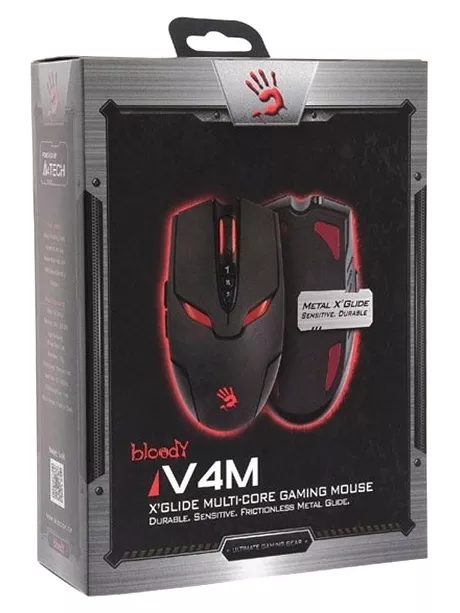 мышь компьютерная A4Tech Bloody V4M black