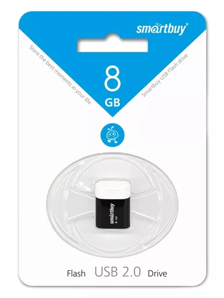 флешка USB SmartBuy LARA 8Gb black