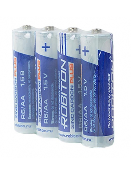 батарейки (4 шт.) Robiton PLUS R6/AA-SR4 