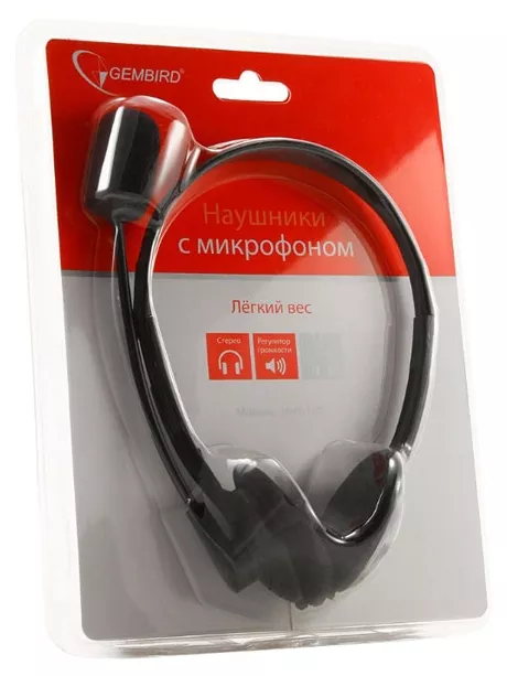 гарнитура Gembird MHS-100 black