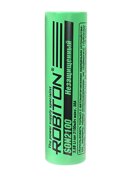 аккумулятор Robiton SON2100 30А (Sony US18650VTC4) без защиты 