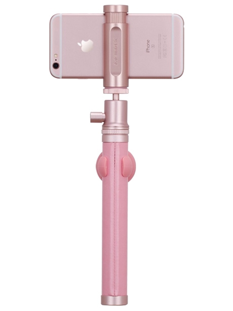 монопод для селфи Momax Selfie Pro Selfie Pod 90 см KMS4 rose gold