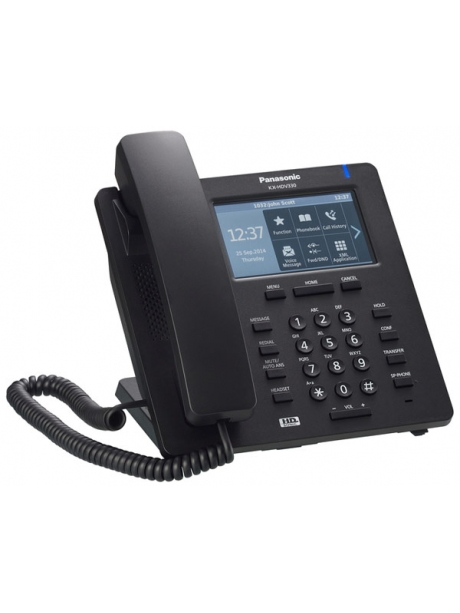 SIP телефон Panasonic KX-HDV330RU black