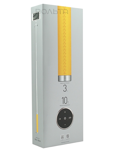 монопод для селфи Momax Selfie Pro Selfie Pod 90 см KMS4 silver