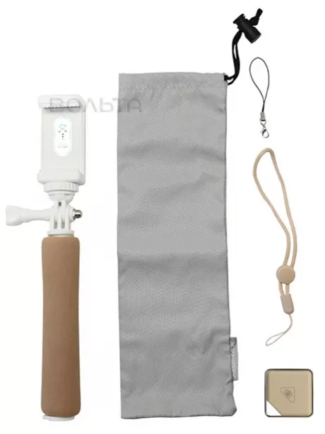 монопод для селфи Momax Selfie mini - Bluetooth Selfi Pod KMS2 golden