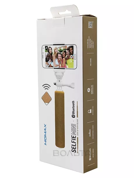монопод для селфи Momax Selfie mini - Bluetooth Selfi Pod KMS2 golden