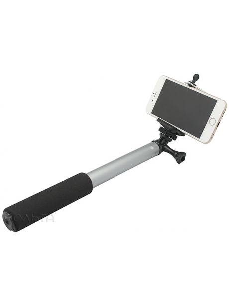 монопод для селфи Momax SelfiFit Bluetooth Selfi Pod KMS1 silver