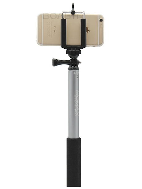 монопод для селфи Momax SelfiFit Bluetooth Selfi Pod KMS1 silver