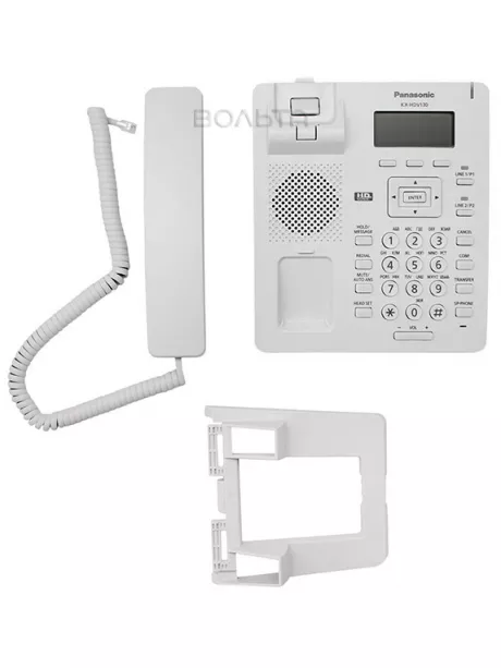 VoIP телефон Panasonic KX-HDV130RU white