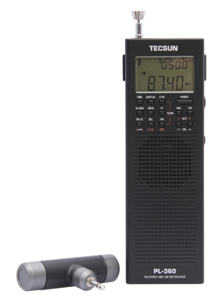 Портативный радиоприемник Tecsun PL-360 (export version) black