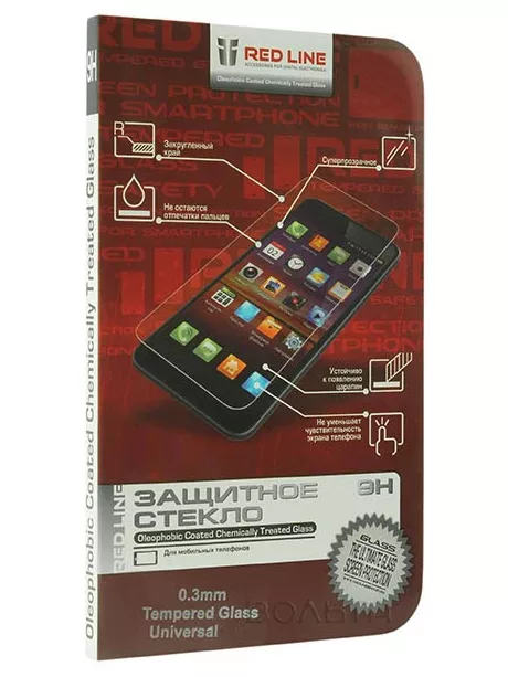 защитное стекло Red Line универсальное 4,7" 
