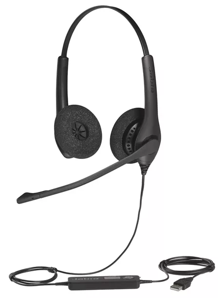 Профессиональная гарнитура Jabra Biz 1500 Duo USB 