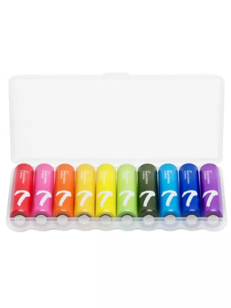 батарейки (10 шт.) ZMI LR03/AAA ZI7 Rainbow 