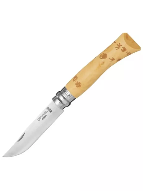 складной нож Opinel №07 Nature Spoor inox самшит