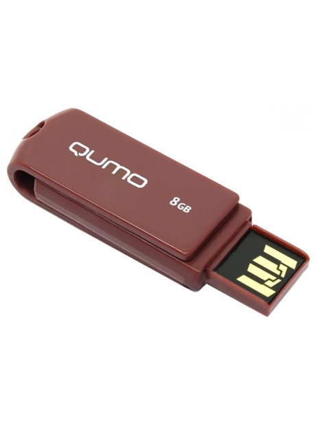 флешка USB QUMO Twist 8Gb rosewood