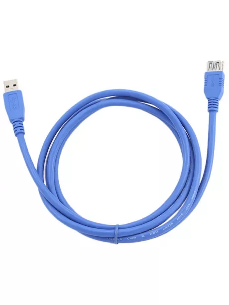 удлинитель Gembird AM-AF 1.8м USB3.0 PRO (CCP-USB3-AMAF-6) синий
