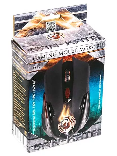 игровая мышь Dialog Gan-Kata MGK-10U black