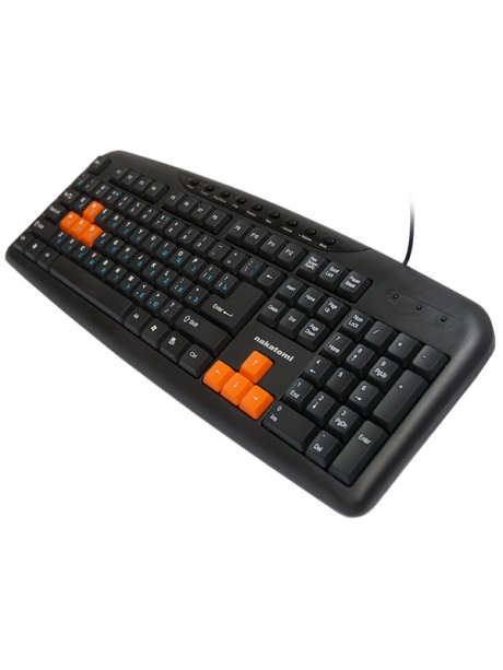 клавиатура Nakatomi KN-11U black/orange