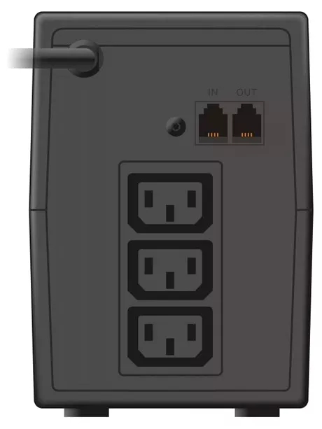 ИБП Ippon Back Power Pro LCD 500 black