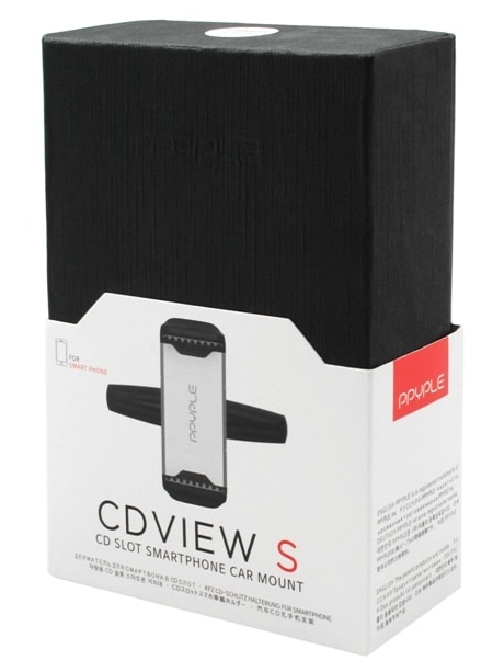 держатель для телефона в CD слот Ppyple CDView S black