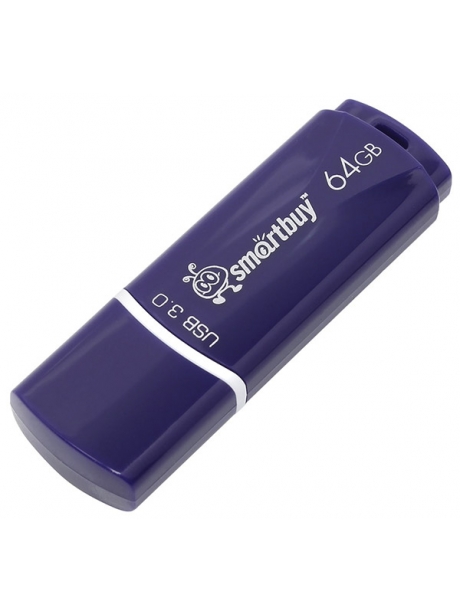 флешка USB 3.0 SmartBuy Crown 3.0 64GB blue
