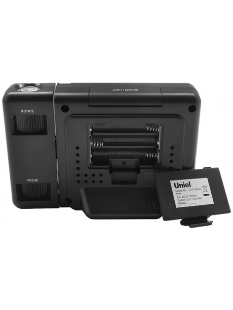 электронные часы настольные Uniel UTP-80K black