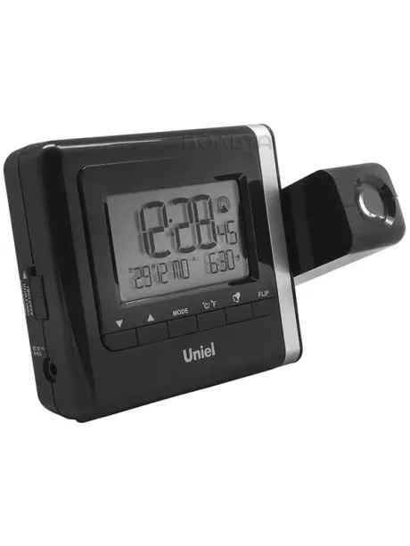 электронные часы настольные Uniel UTP-80K black